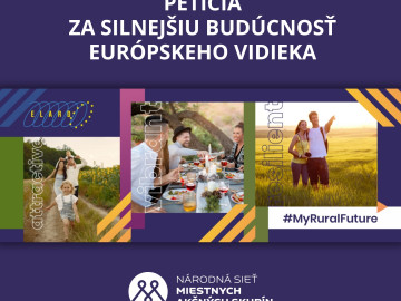 PODPÍŠTE PETÍCIU ZA SILNEJŠIU BUDÚCNOSŤ EURÓPSKEHO VIDIEKA